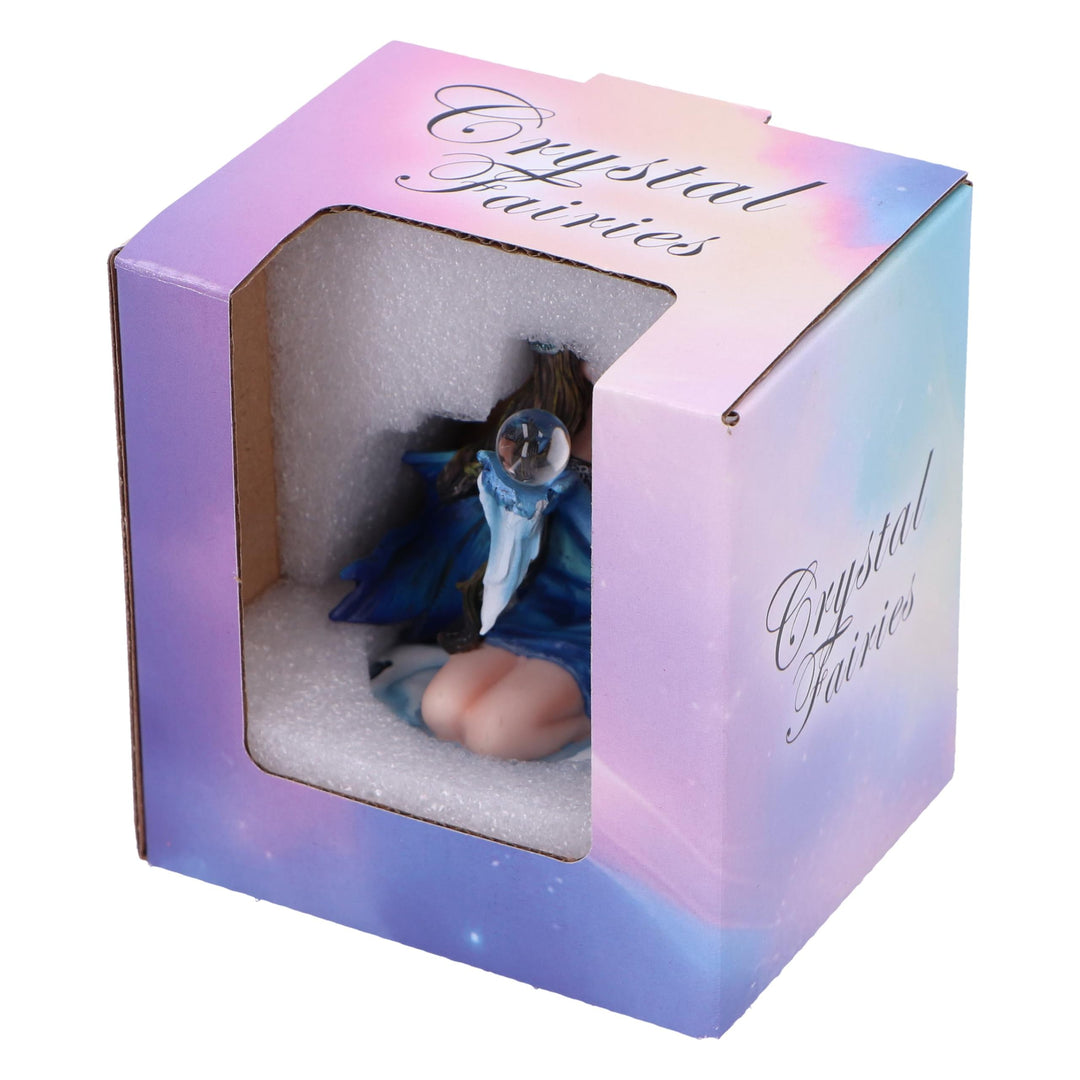 Azura Blue Crystal Fairy Figurine 8.3cm