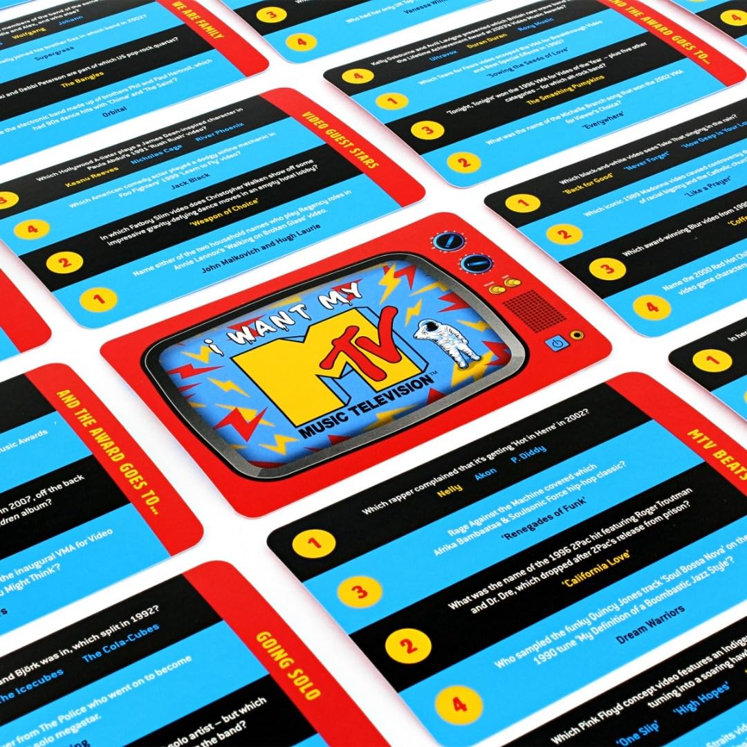 MTV Music Television Trivia Game 3