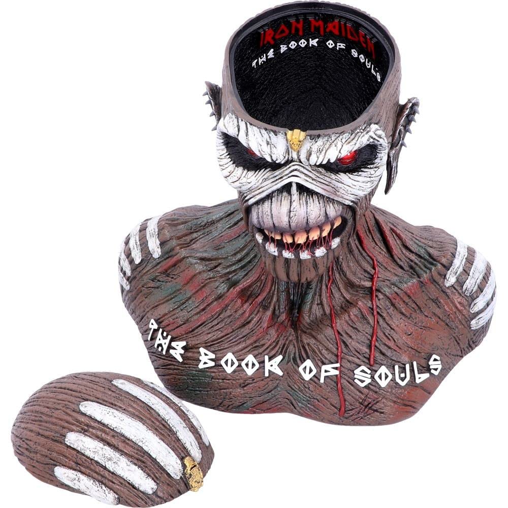 Iron Maiden Book of Souls Eddie Bust Box The 26cm Officially Licensed