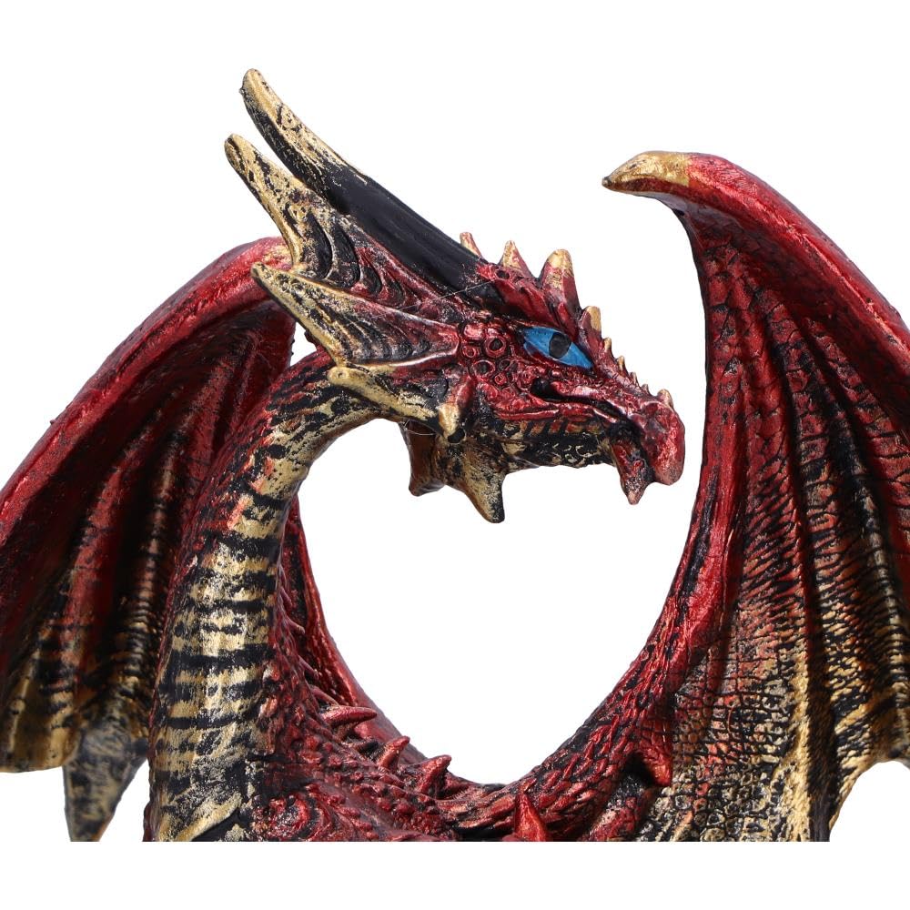 Guardians Gaze a The Fierce Flame Dragon Sentinel Figurine 16.5cm