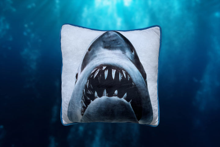 Jaws Soft to Touch Cushion 40cm