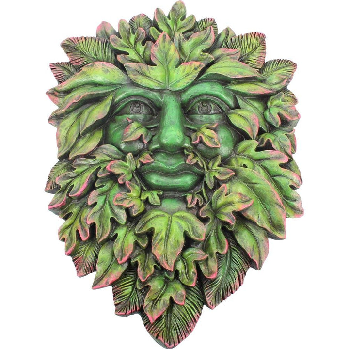 Beltanes Bourgeon Wall Hanging Mounted Tree Spirit Green Man Beltanes 29cm