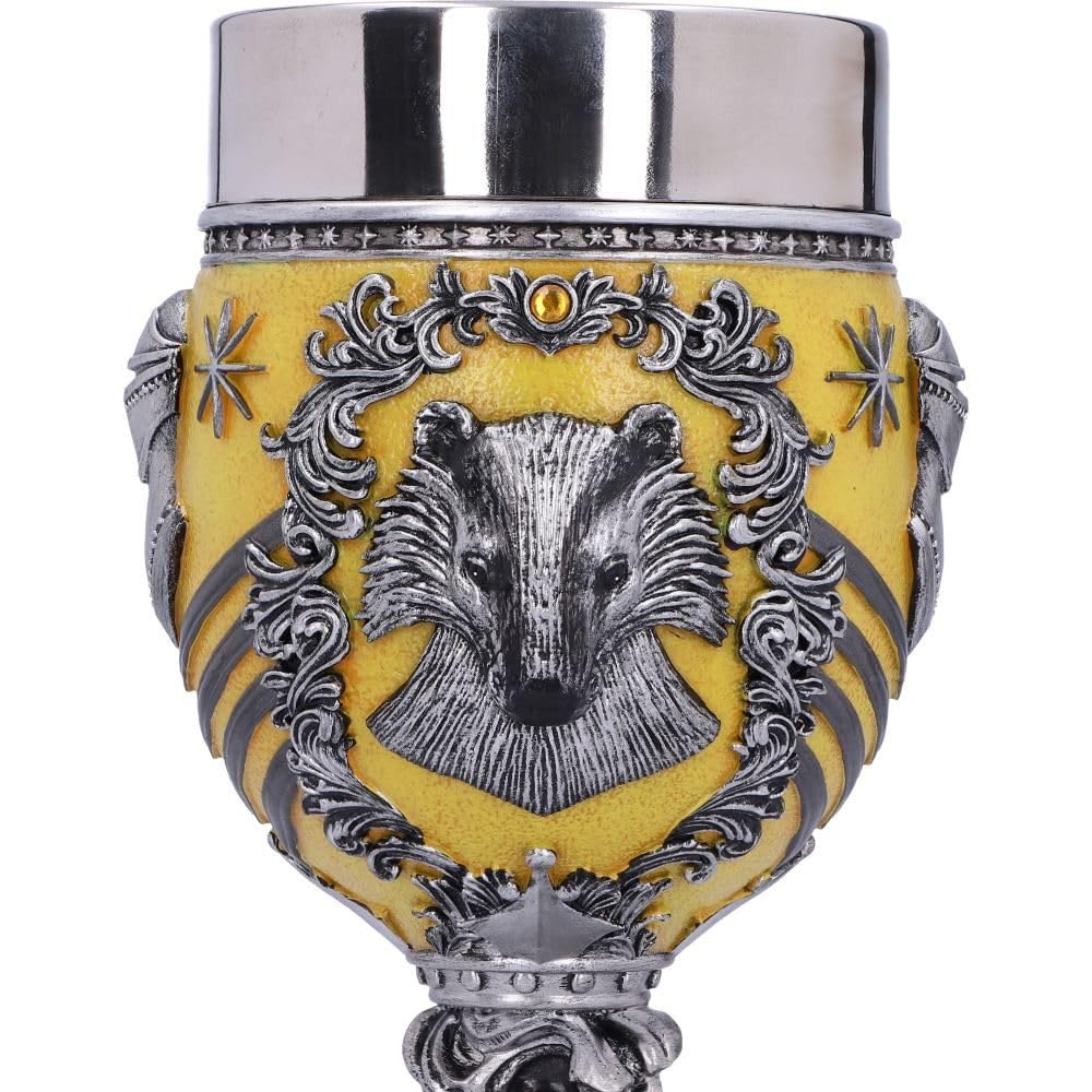 Harry Potter Hufflepuff Hogwarts House Collectible Goblet 19.5cm