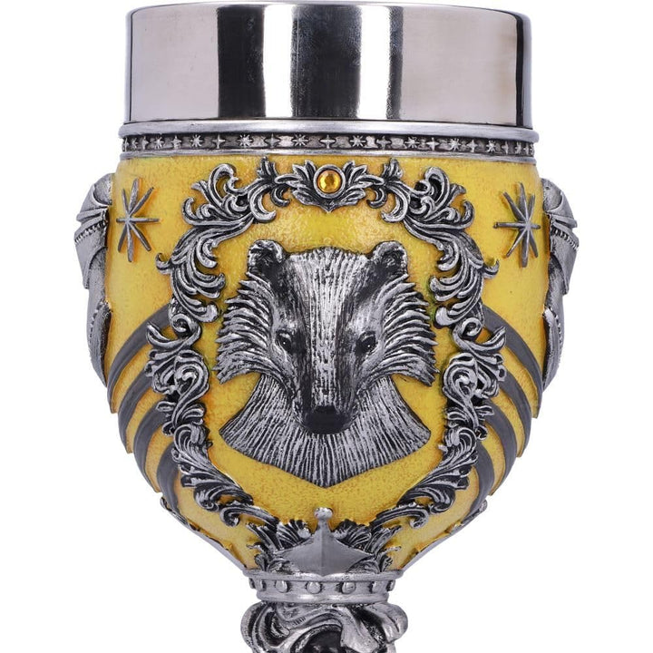 Harry Potter Hufflepuff Hogwarts House Collectible Goblet 19.5cm