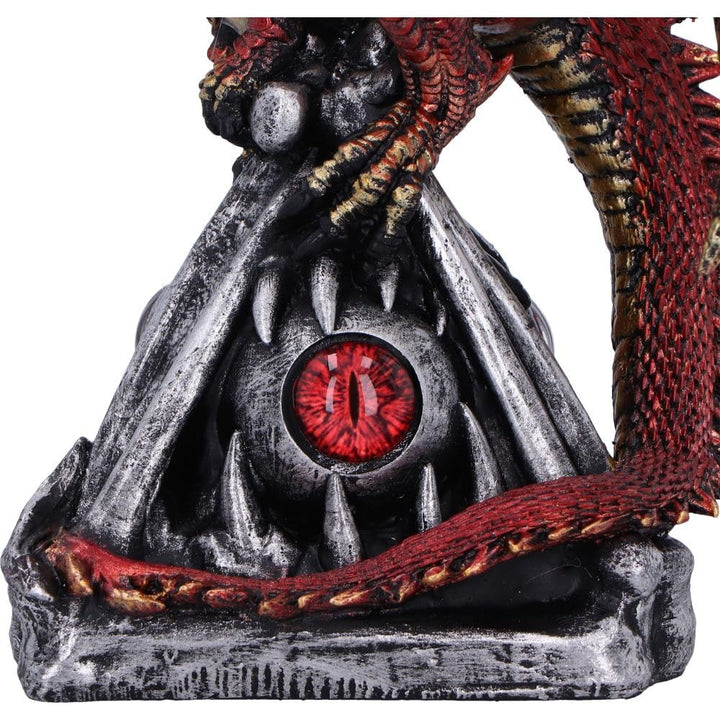 Guardians Gaze a The Fierce Flame Dragon Sentinel Figurine 16.5cm