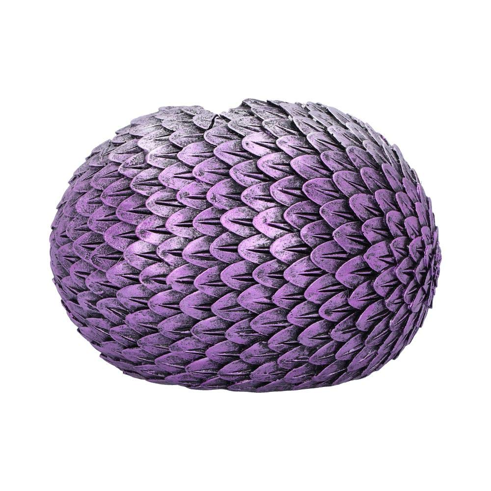 Red Geode Home Glittering Hatchling and Egg Figurine 10.7cm