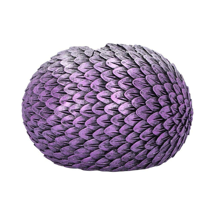 Red Geode Home Glittering Hatchling and Egg Figurine 10.7cm