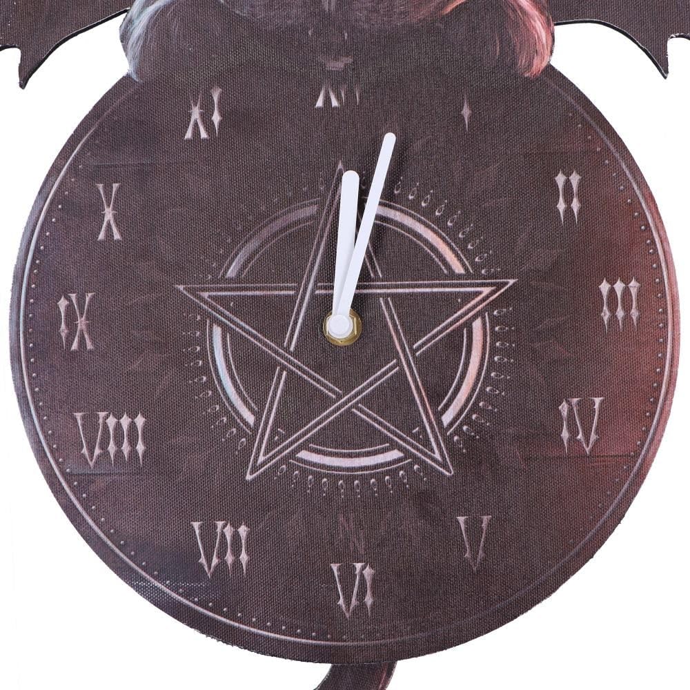 Cult Cuties Malpuss Wall Hanging Clock with Swinging Tail Tickin 41cm