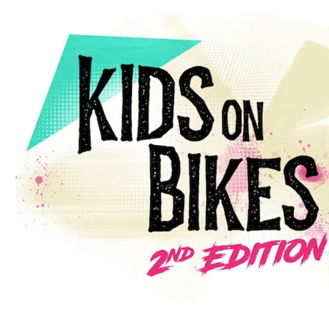 Kids on Bikes Core Rulebook 2nd Edition RPG Softcover Book Live & Let Ride