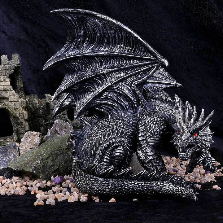 Nemesis Now Obsidian Dragon Figurine 25cm