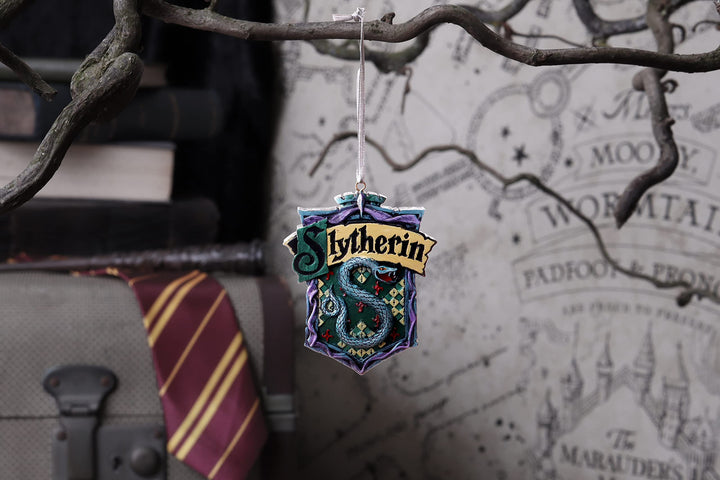 Harry Potter Slytherin Crest Hanging Ornament 8cm