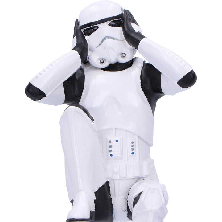 Original Stormtrooper Three Wise Sitting Stormtroopers 11cm