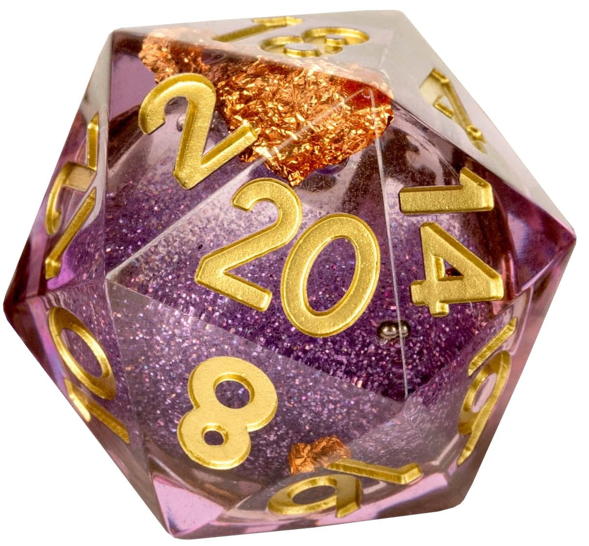 Liquid Core Aether Abstract D20 Elixir Dice 1