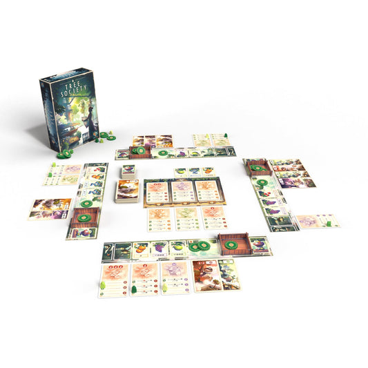 Tree Society Board Game - Collaborative Strategy Game of Building & Expansion in a Lush Forest Community, Fun Family Game for Kids & Adults, Ages 8+, 2-4 Players, 45 Min Playtime, Made by Plan B Games 2
