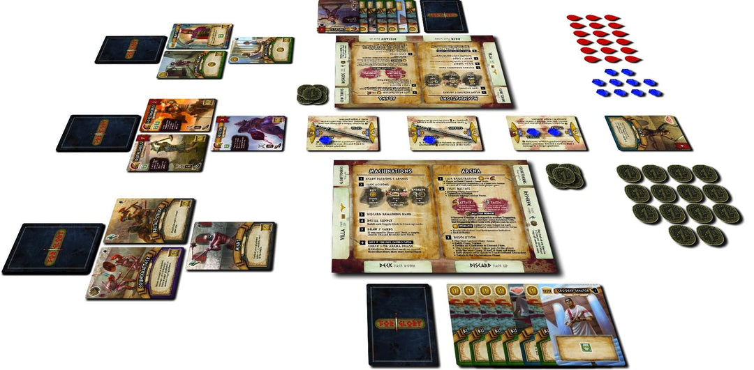For Glory: The Game of Gladiatorial Combat and Deck Building - Premium Edition