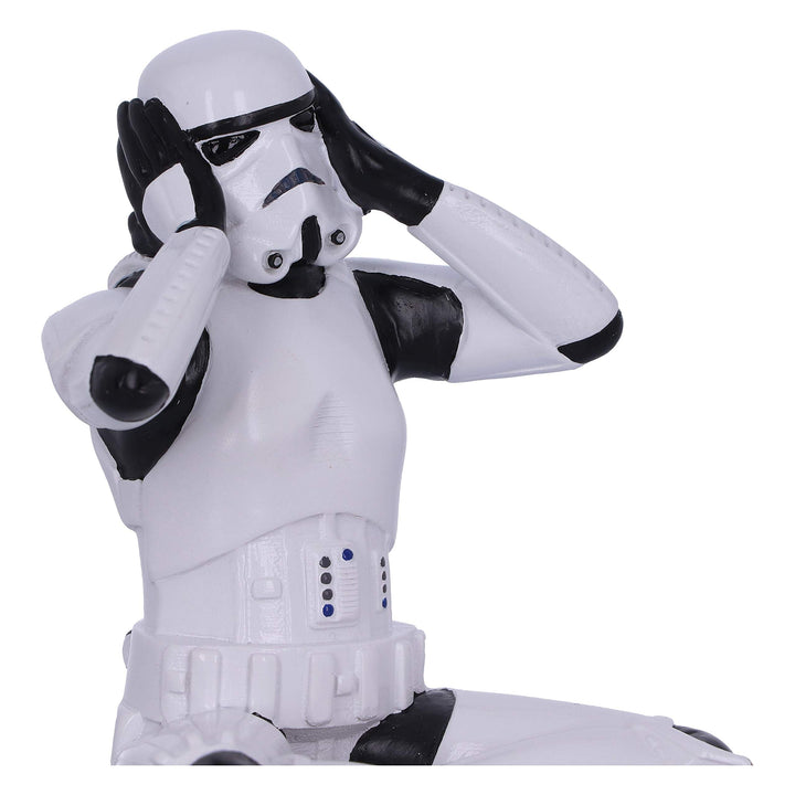 The Original Stormtrooper Three Wise SciFi Hear No Evil 10cm