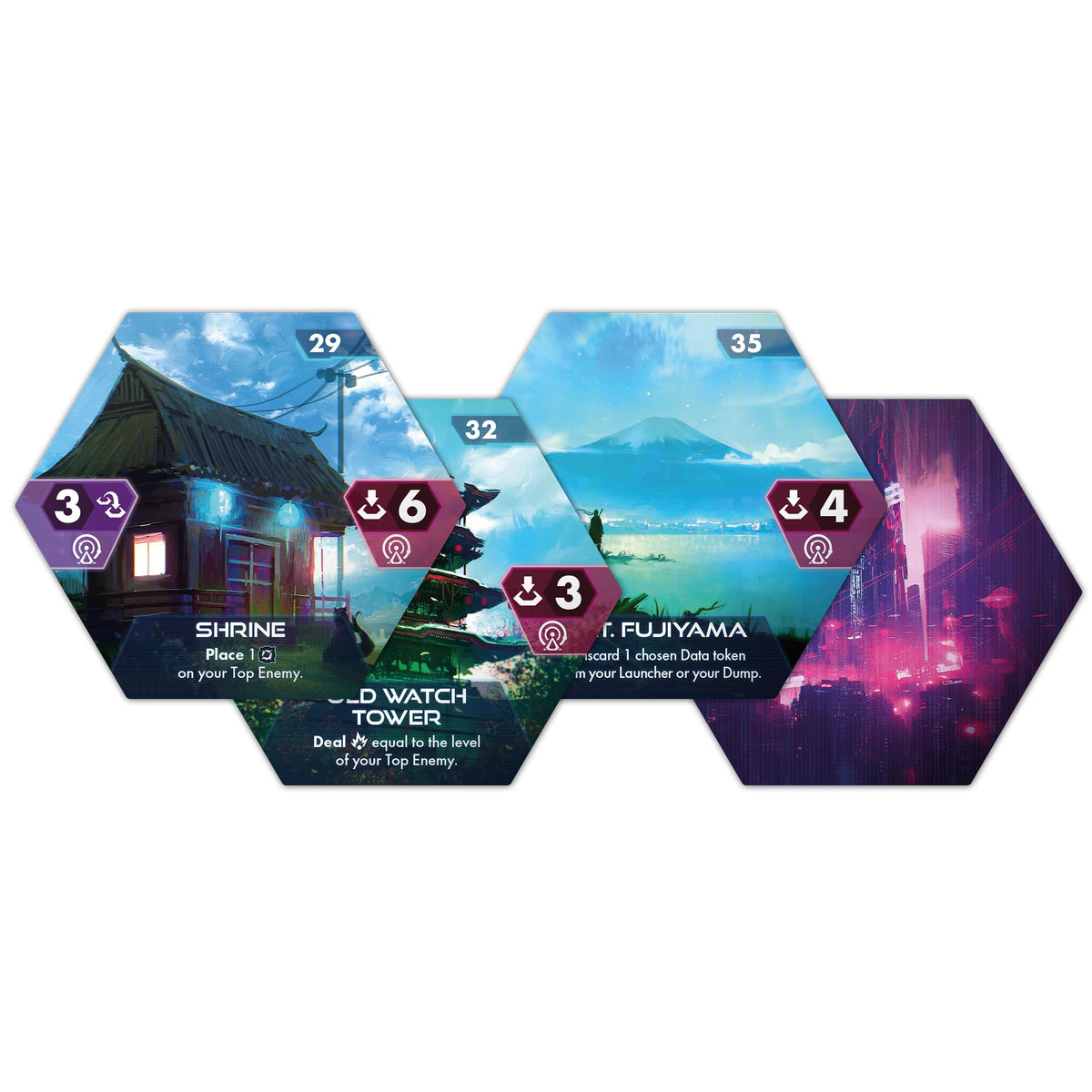 Awaken Realms Tamashii: Chronicles of Ascend Forbidden Chapter Expansion - Unravel The Secrets of a Forbidden Realm, Sci-Fi Strategy Game, Ages 14+, 1-4 Players, 45-90 Min Playtime, Awaken Realms 4