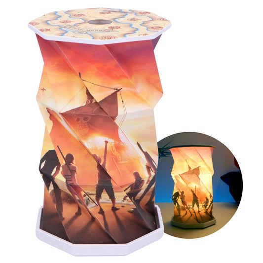 One Piece Straw Hat Crew Foldable Lamp 21cm 2