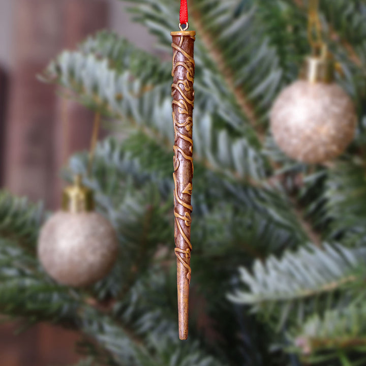 Harry Potter Hermiones Wand Hanging Festive Decorative Ornament