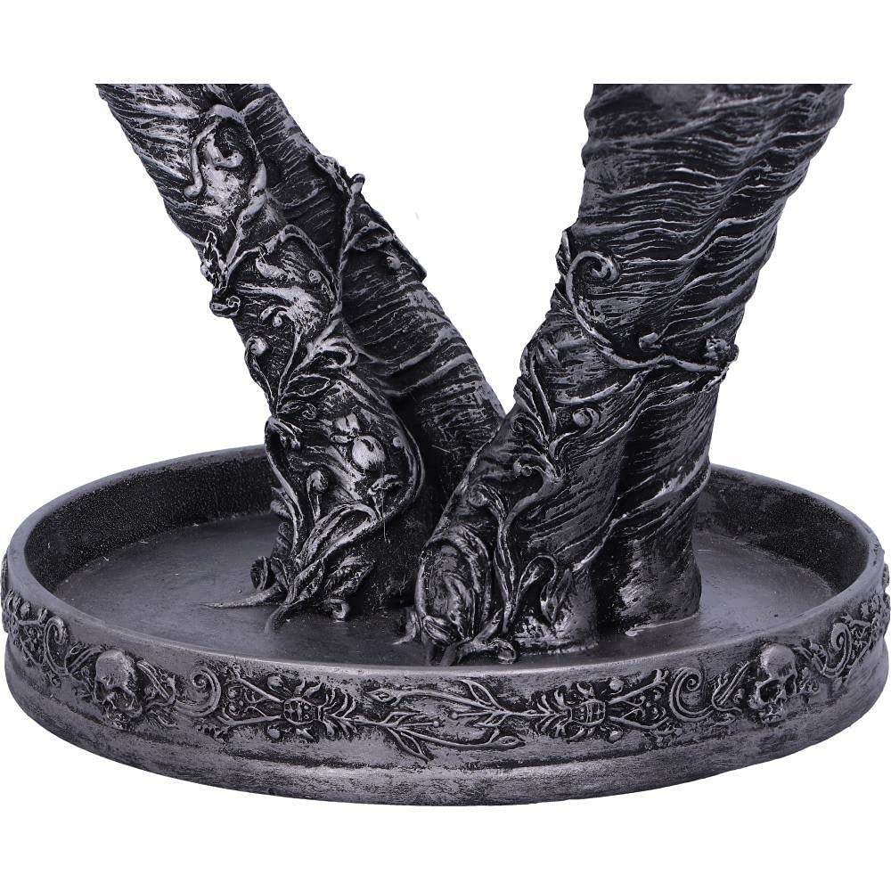 Gothic Mummified Love Heart Hands Jewellery Dish Holder 22cm