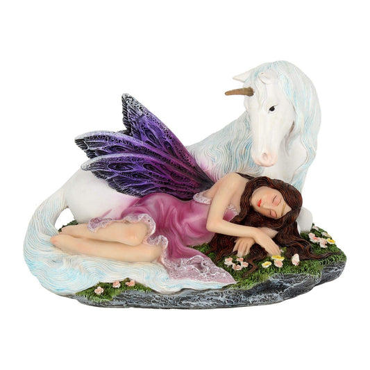 Euone Fairy and Unicorn Figurine 16cm 2