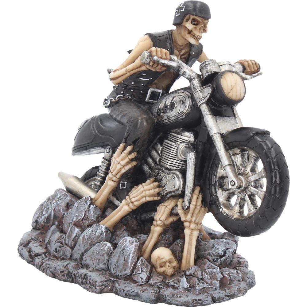 Ride Out Of Hell Biker Figurine by James Ryman 16cm