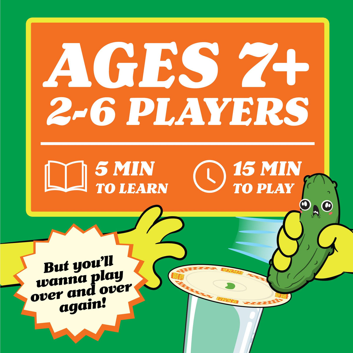 Pickle Grab Board Game by Exploding Kittens 8