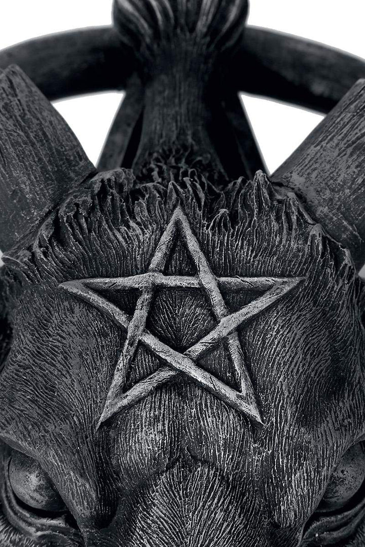 Baphomet Head Goat God Deity Pentagram Wall Plaque 40cm