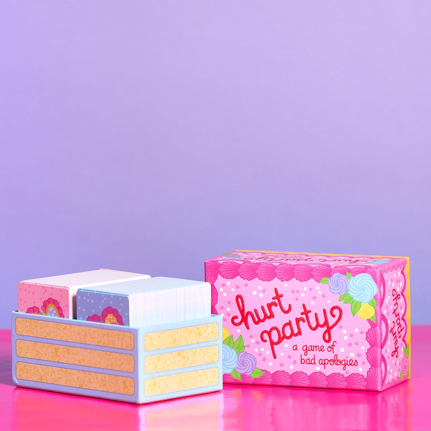 Pink Tiger Games Hurt Party: A Game of Bad Apologies – Hilarious Party Game for Adults, Teens, and Families – 500 Cards, 2-7 Players, Ages 14+ 9