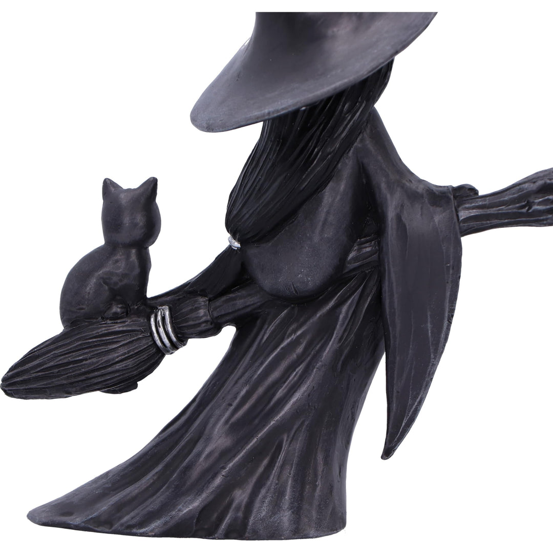 Little Souls Beam Witch on Broom Figurine 12.7cm