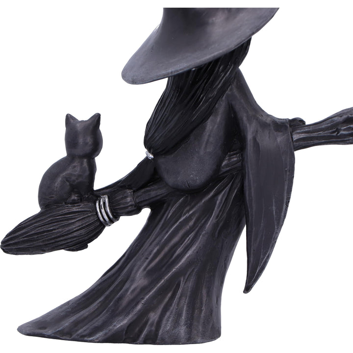 Little Souls Beam Witch on Broom Figurine 12.7cm