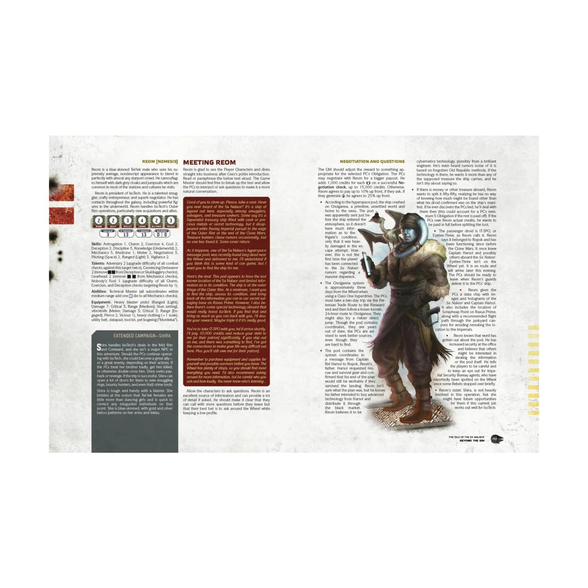 Star Wars Edge of the Empire RPG Beyond the Rim Roleplaying Game by Edge Entertainment Studio 4