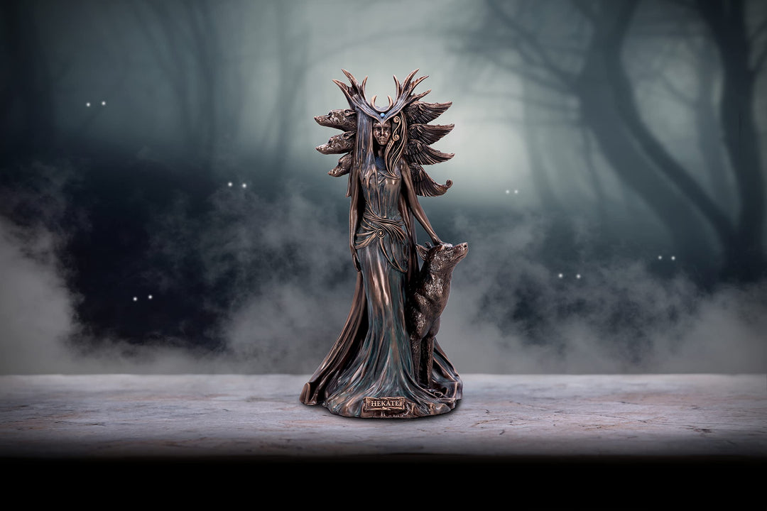 Marc Potts Large Hekate Bronze Figurine 32cm