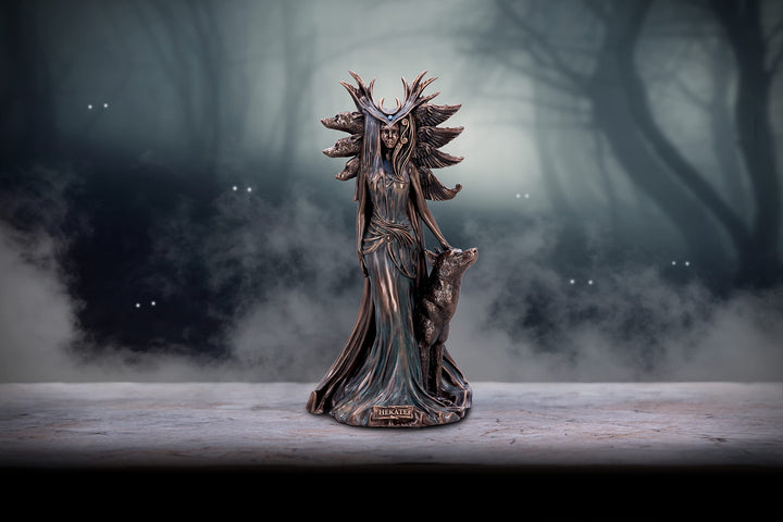 Marc Potts Large Hekate Bronze Figurine 32cm