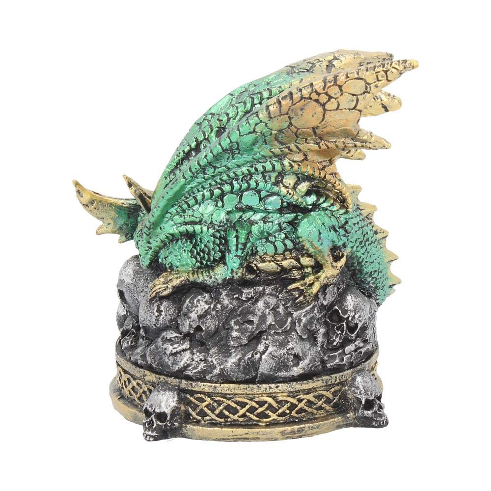 Crystal Crypt Green Dragon Figurine 11.5cm