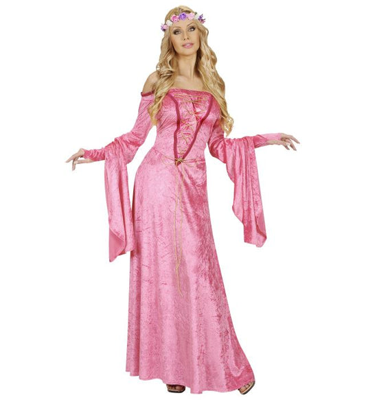 Fair Maiden Velvet - 2 Colors Ass. Dress, Headpiece