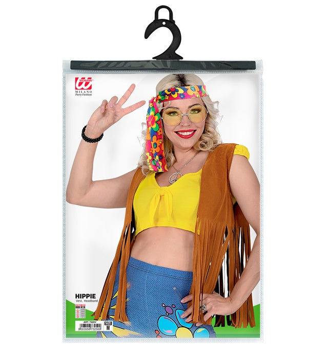 Hippie Vest With Headband