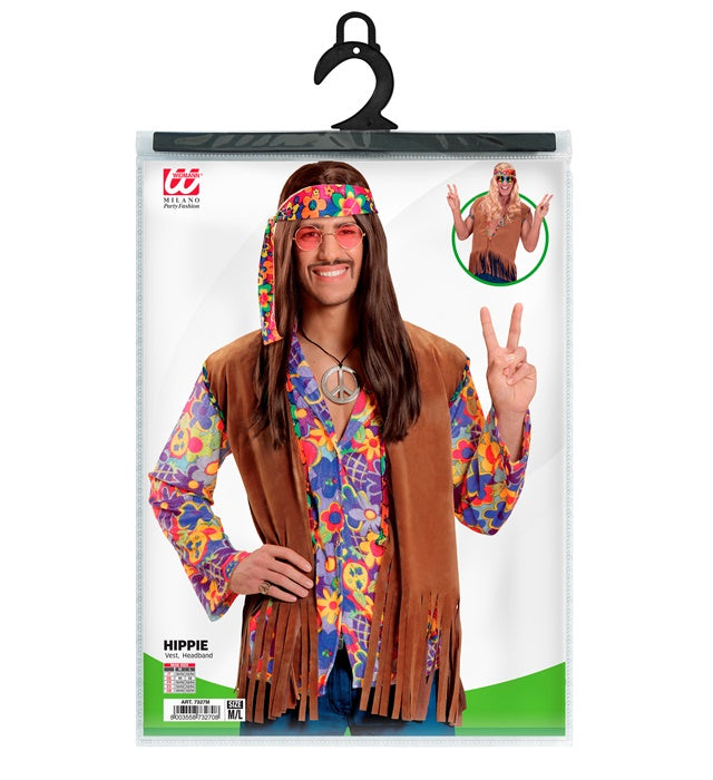 Hippie Vest With Headband