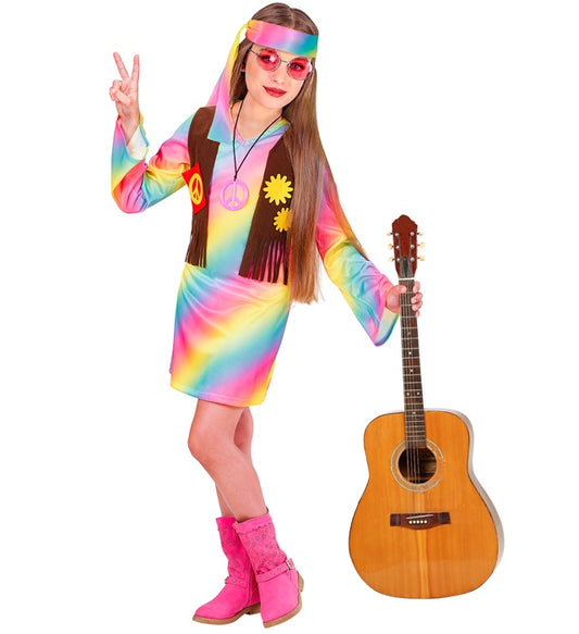 Hippie Dress With Vest, Headband