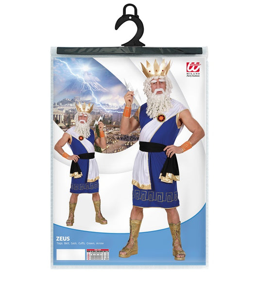 Zeus Tunic, Belt, Sash, Cuffs, Crown, Arrow