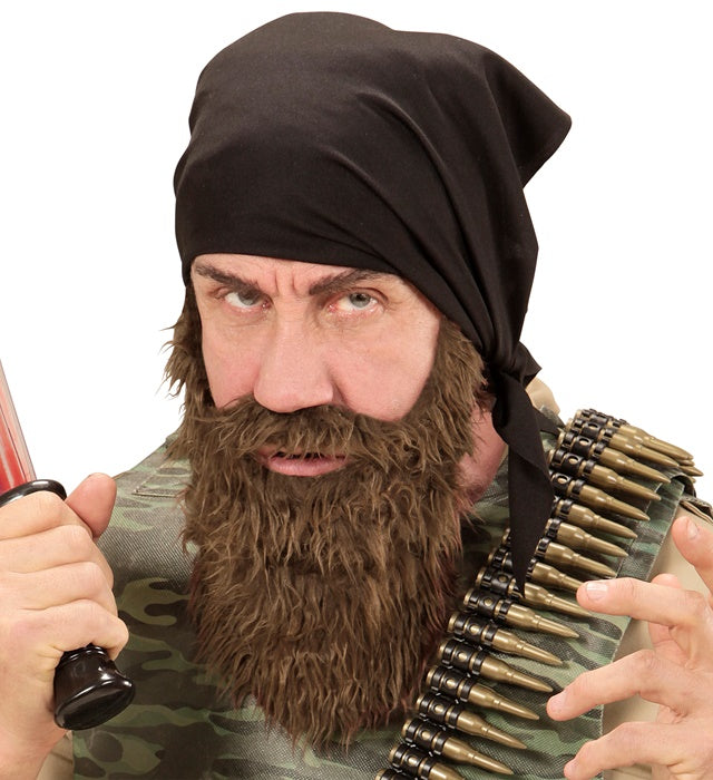 Outlaw Biker Bandana & Beard