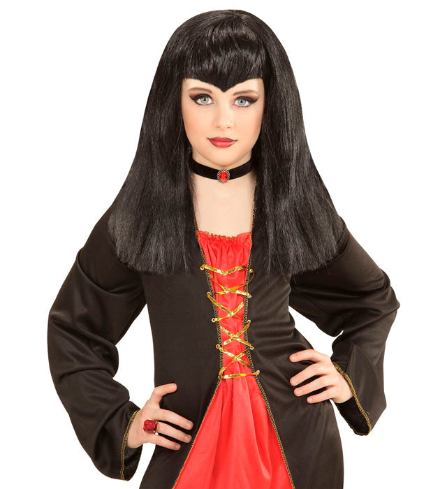 Vampira Wig In Polybag