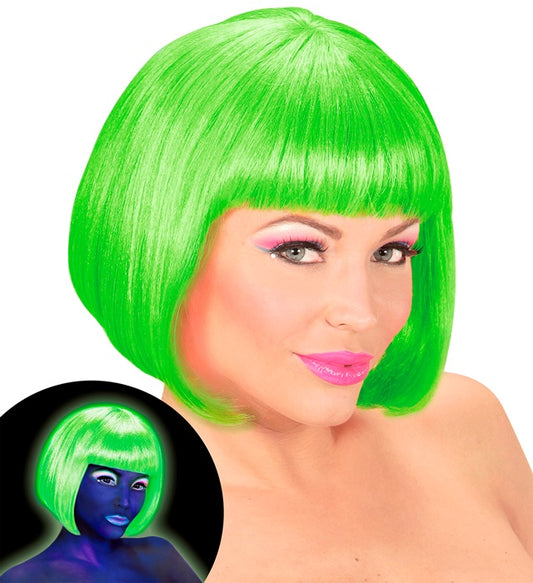 Neon Green Valentina Wig In Box