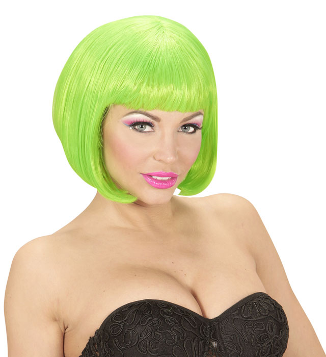 Neon Green Valentina Wig In Box