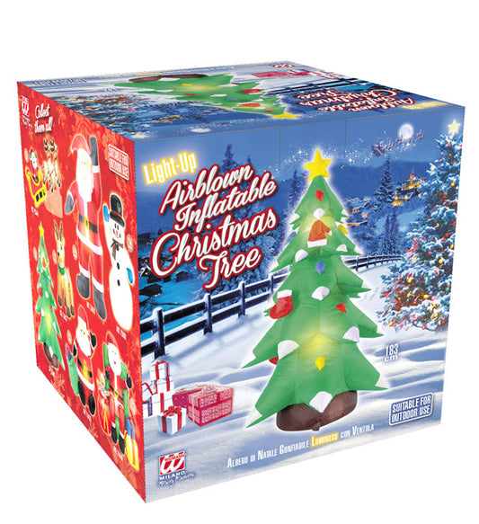Light-Up Airblown Inflatable Christmas Tree 183 Cm