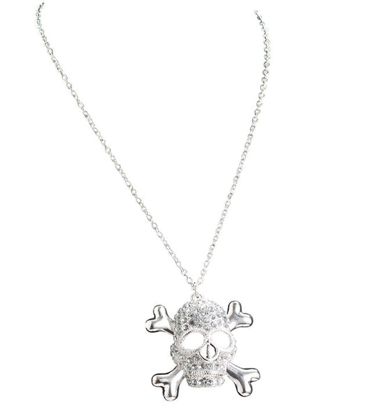 Strass Skull Necklace