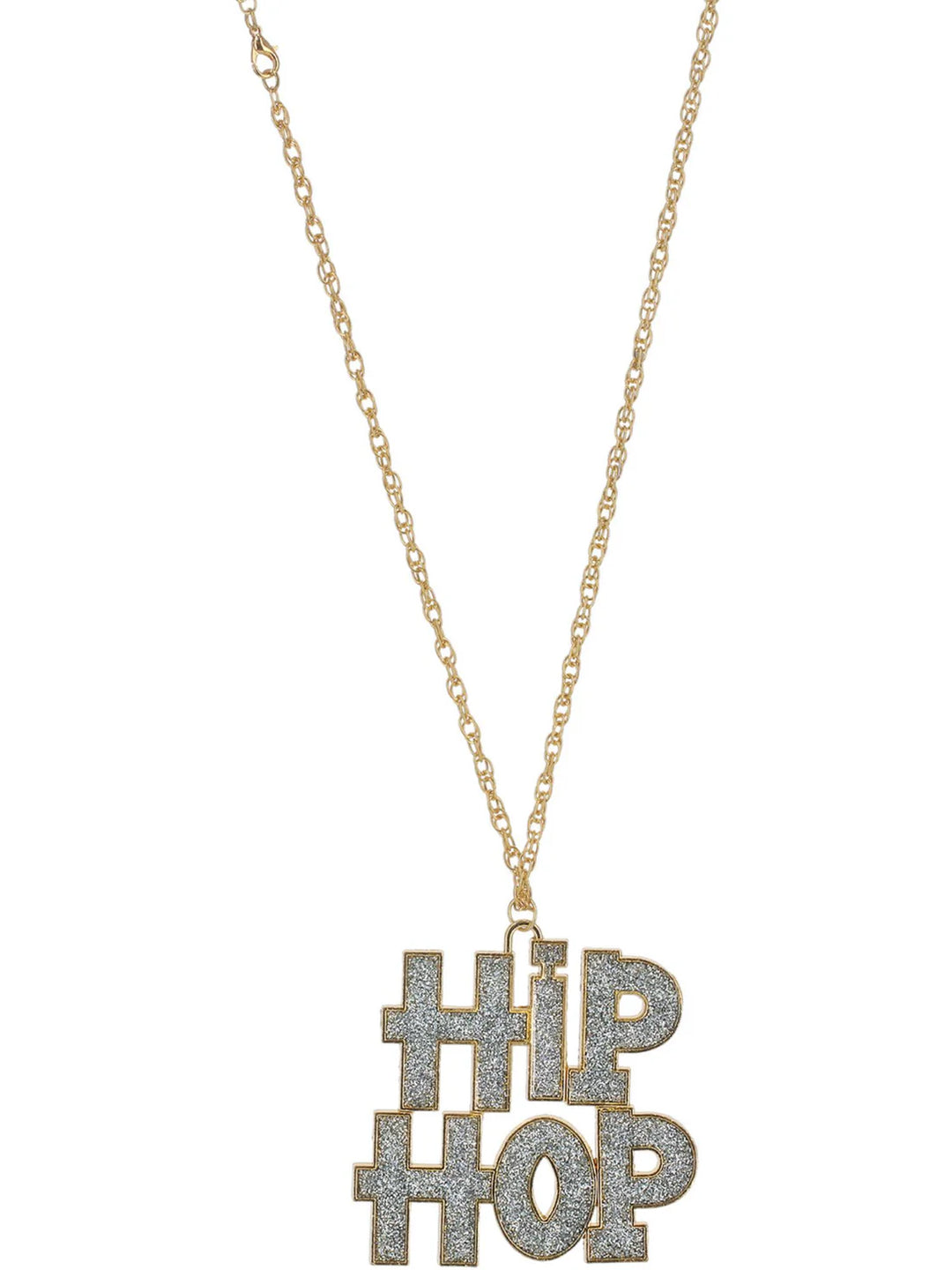90s Hip Hop Bling Chain Gangsta Jewellery