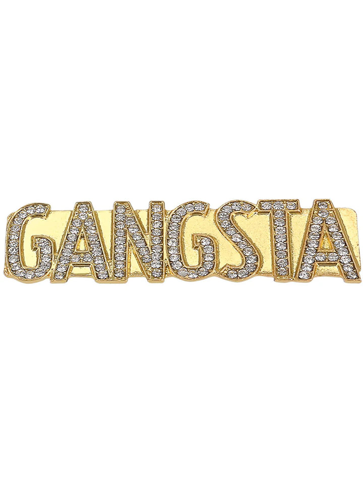 90s Gangsta Ring Plastic Hip Hop Bling Jewellery