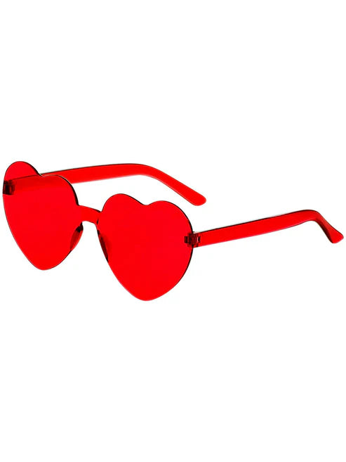 Red Heart Specs Joke Glasses Costume Accessory