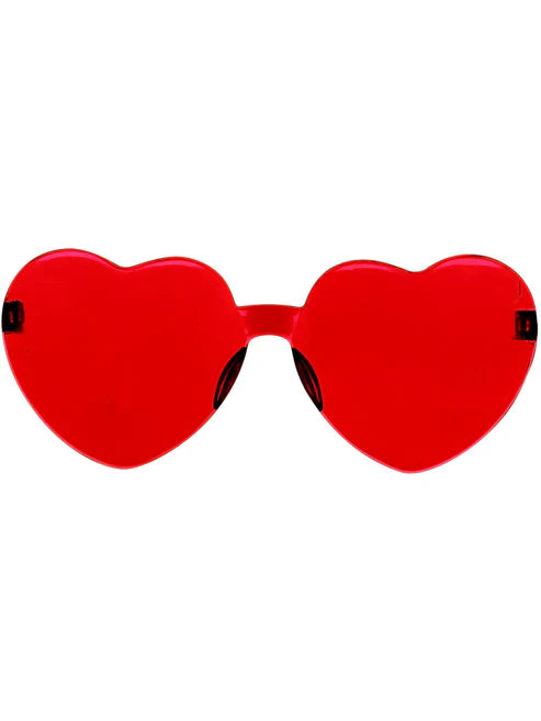 Red Heart Specs Joke Glasses Costume Accessory